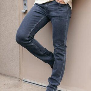 PAIGE Men's FEDERAL Dark Blue Denim Jeans 33X30